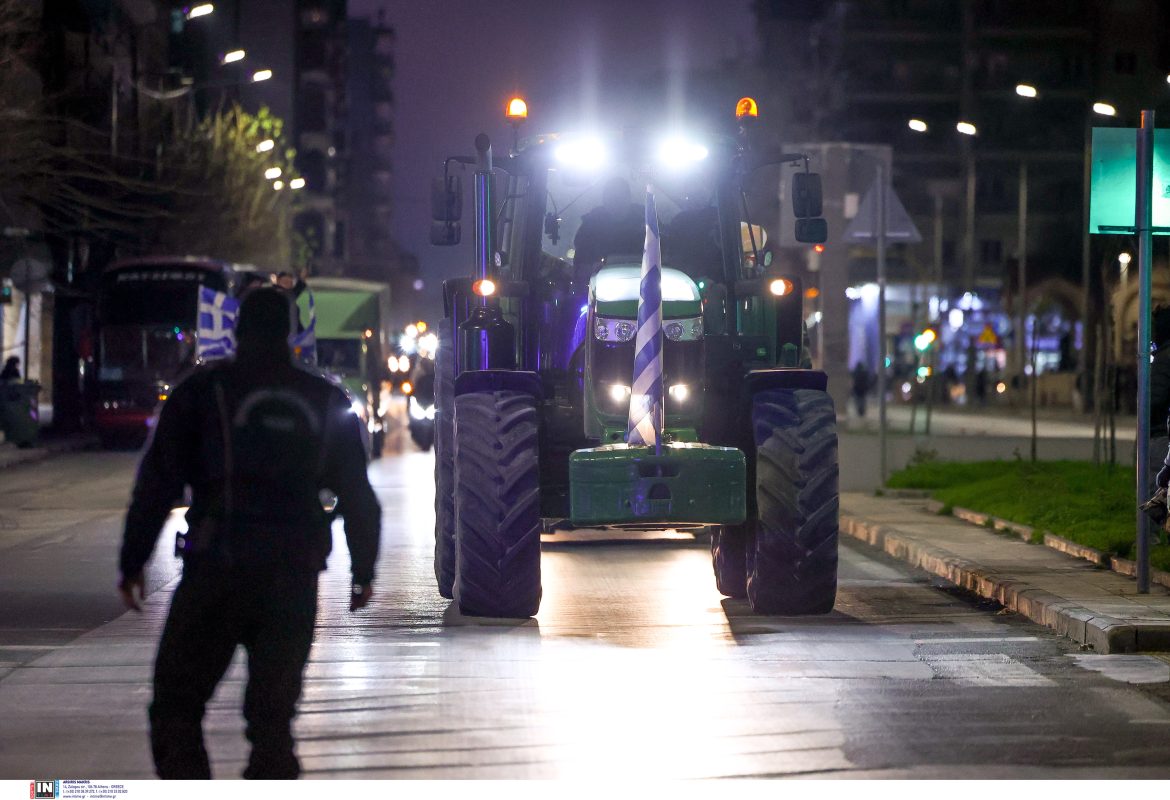 Θεσσαλονίκη: Ολοκληρώθηκε η κινητοποίηση των αγροτών