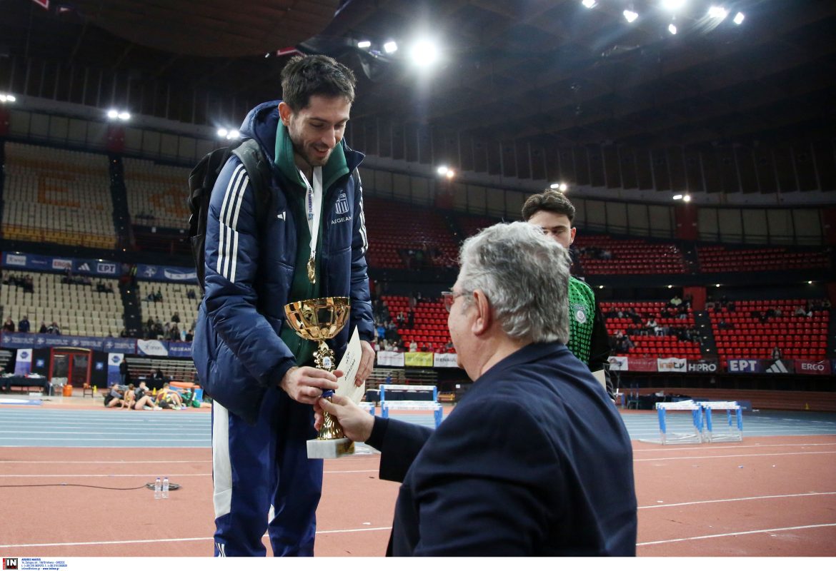 Πανελλήνιο Πρωτάθλημα Κλειστού Στίβου: Έβδομη σερί πρωτιά ο Τεντόγλου – ΒΙΝΤΕΟ