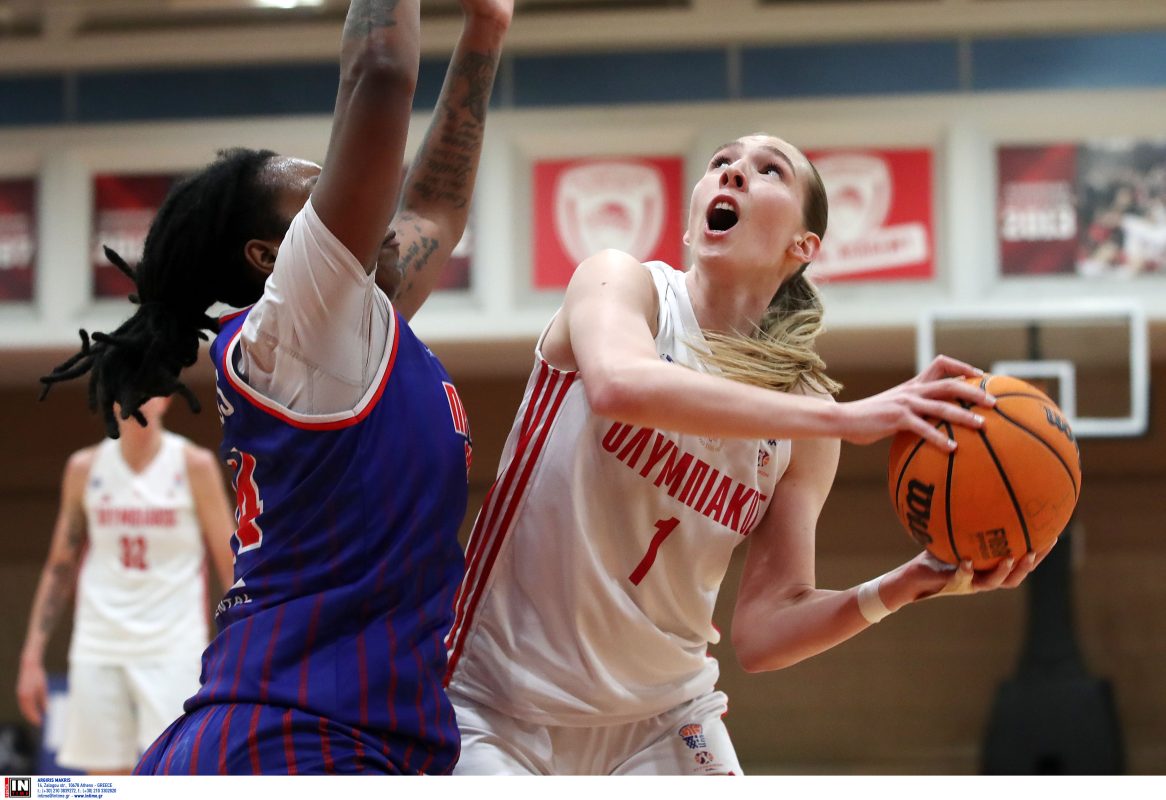 Μπάσκετ Γυναικών: Μία νίκη μακριά από τους τελικούς ο Ολυμπιακός – Κέρδισε 70-53 τον Πρωτέα Βούλας