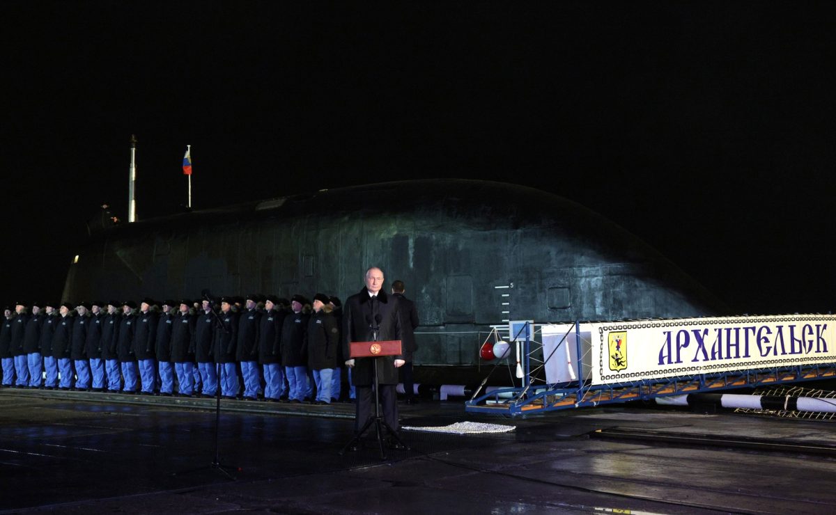 Η Ρωσία καθέλκυσε νέο πυρηνικό υποβρύχιο με υπερηχητικούς πυραύλους εμβέλειας 900 χλμ