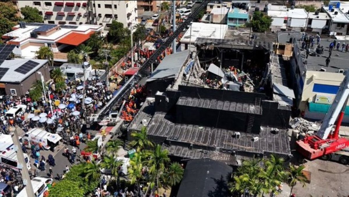 Δομινικανή Δημοκρατία: Στους 124 ο αριθμός νεκρών από την κατάρρευση οροφής νυχτερινού κέντρου