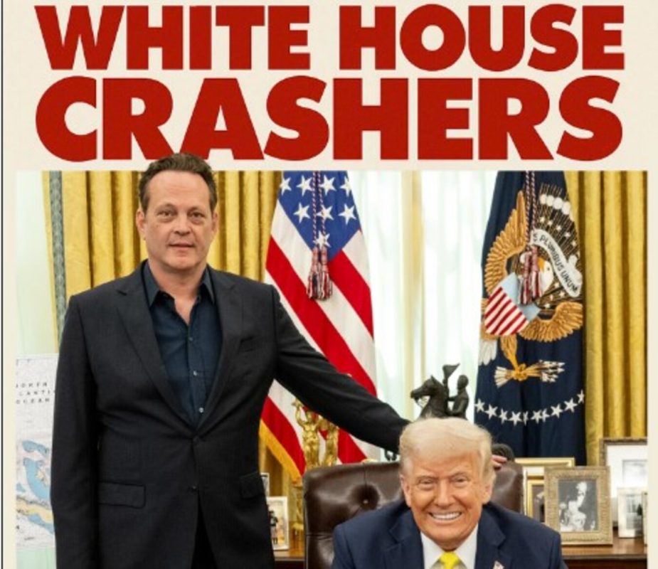 «White House Crashers»: Η φωτογραφία του Βινς Βον με τον Τραμπ στον Λευκό Οίκο – Αντιδράσεις στα social media