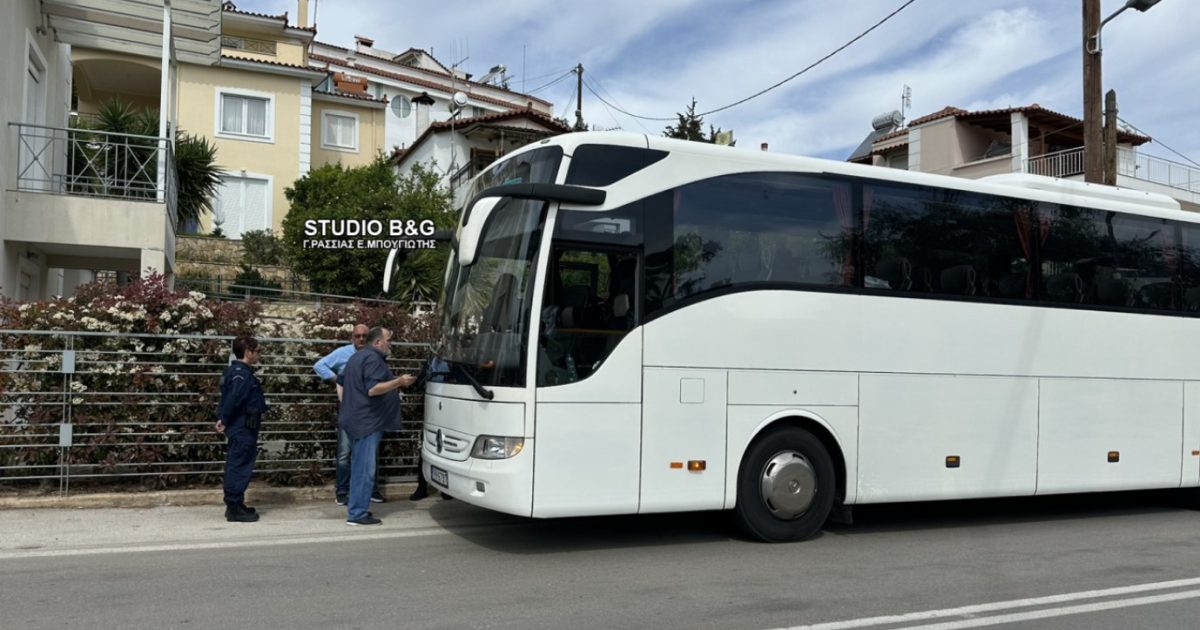 Αργολίδα: Ξυλοκοπήθηκε οδηγός λεωφορείου επειδή κόρναρε σε οδηγό ΙΧ