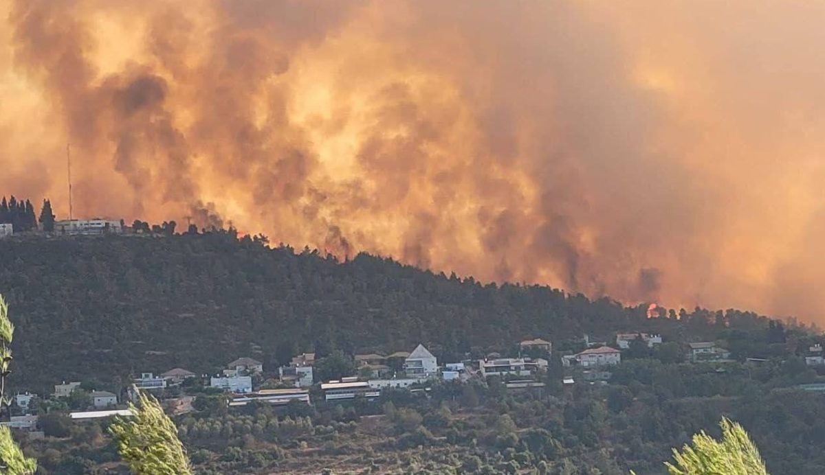 Μεγάλες πυρκαγιές στην Ιερουσαλήμ: Τη συνδρομή της Ελλάδας ζητά ο Νετανιάχου