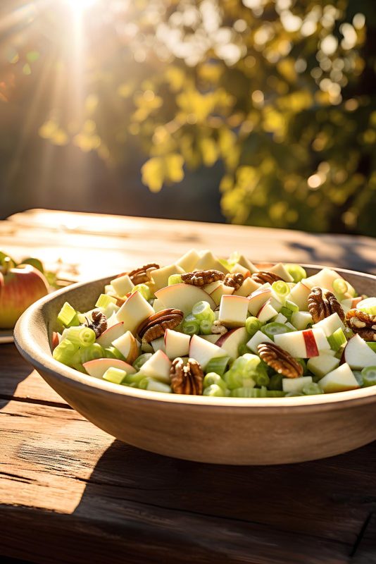 Η δύναμη των απλών υλικών: Μια σαλάτα με σέλερι, μήλο, χουρμάδες και παρμεζάνα που απογειώνει τις αισθήσεις