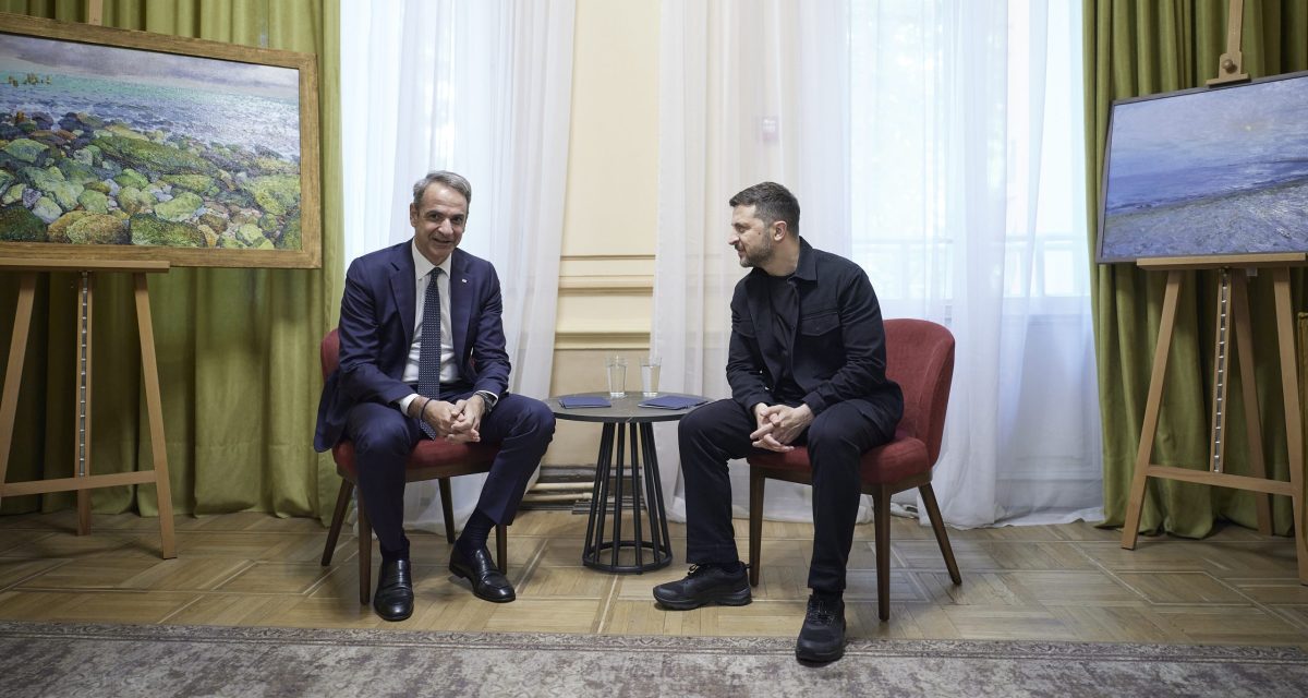 Μητσοτάκης από Οδησσό:  Η συνάντηση με Ζελένσκι και το μήνυμα στην Τουρκία για το SAFE