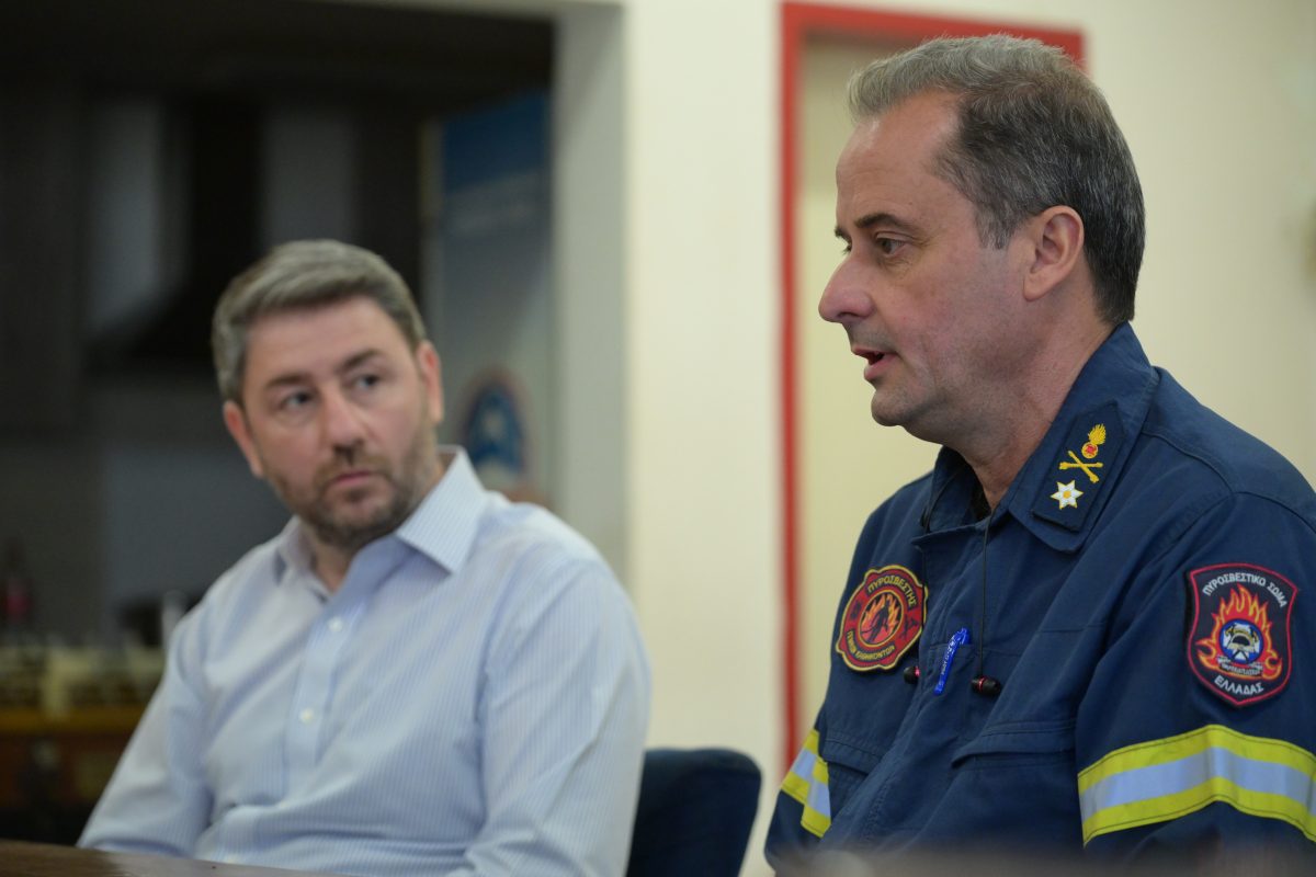 Ανδρουλάκης από Τρίπολη: Επέκταση του επιδόματος επικίνδυνης και ανθυγιεινής εργασίας στο σύνολο του πυροσβεστικού σώματος