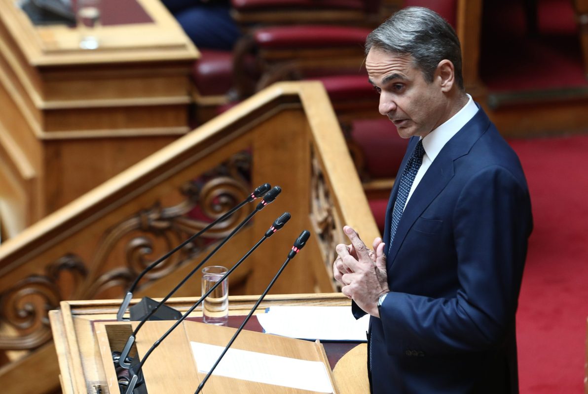 Μητσοτάκης: «Άθλια και χυδαία σκευωρία η πρόταση των τεσσάρων για εσχάτη προδοσία»