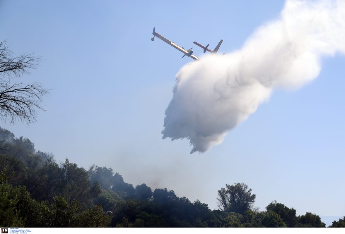 Φωτιά στη Χίο: Χάρτης του Copernicus αποκαλύπτει το μέγεθος της καταστροφής