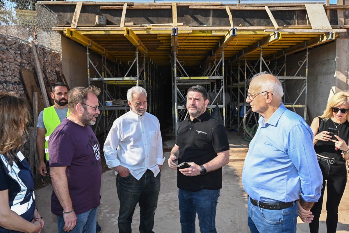 Νίκος Χαρδαλιάς: Αυτοψίες σε αντιπλημμυρικά έργα στη Βάρη και τα Βριλήσσια