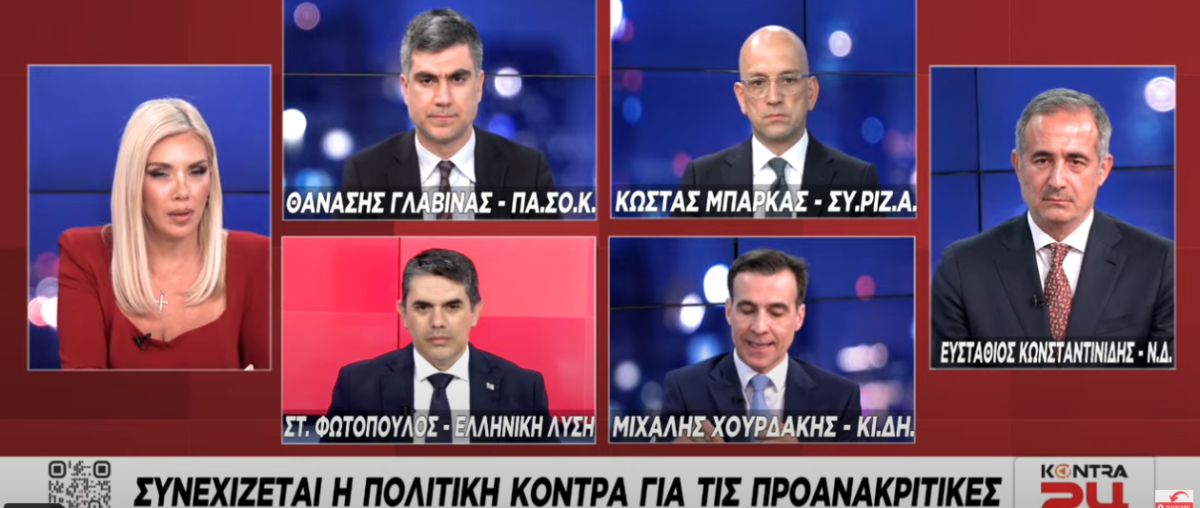 Kontra24: Συνεχίζεται η πολιτική κόντρα για τις προανακριτικές