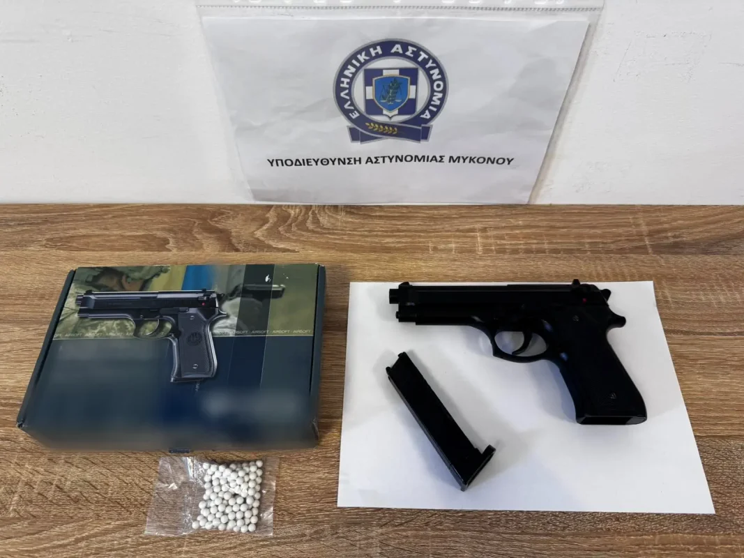 Μύκονος: Συνελήφθη 45χρονος για παράνομη οπλοκατοχή και απειλή