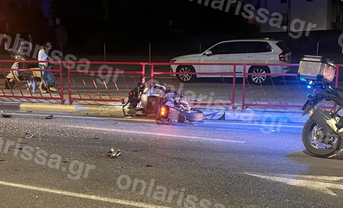 Tροχαίο δυστύχημα στη Λάρισα με θύμα 52χρονη  – Σοβαρά τραυματίας οδηγός μηχανής