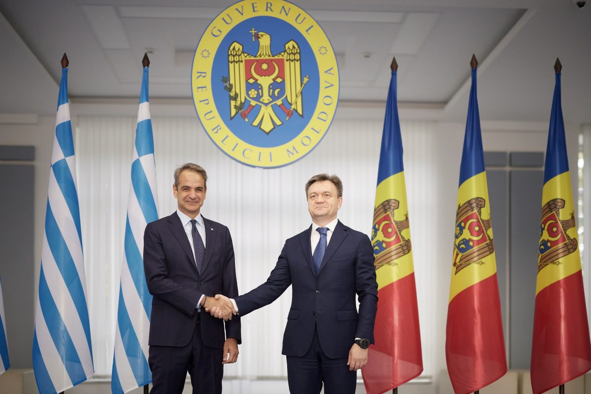 Μητσοτάκης: Η Ελλάδα μπορεί να ενισχύσει την ενεργειακή ασφάλεια της Μολδαβίας