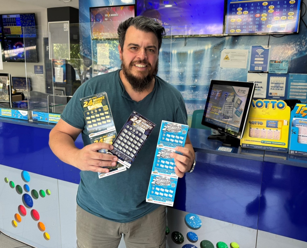 Νέα οικογένεια λαχνών ΣΚΡΑΤΣ «24 ΜΗΝΕΣ ΤΥΧΗ» – Κέρδη μέχρι και 50.000 ευρώ κάθε μήνα για 24 μήνες