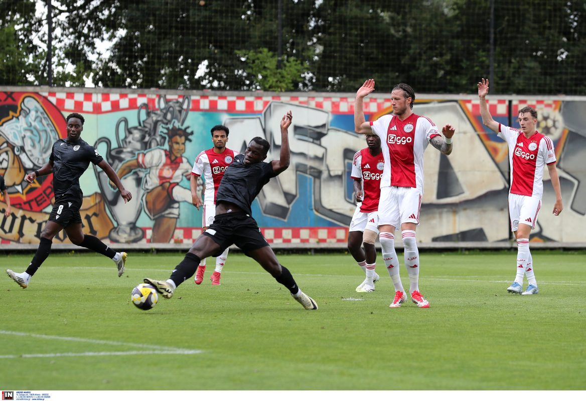 Ποδόσφαιρο: Ο ΠΑΟΚ έχασε 2-1 από τον Άγιαξ, «κέρδισε» Μύθου και Μπαλντέ