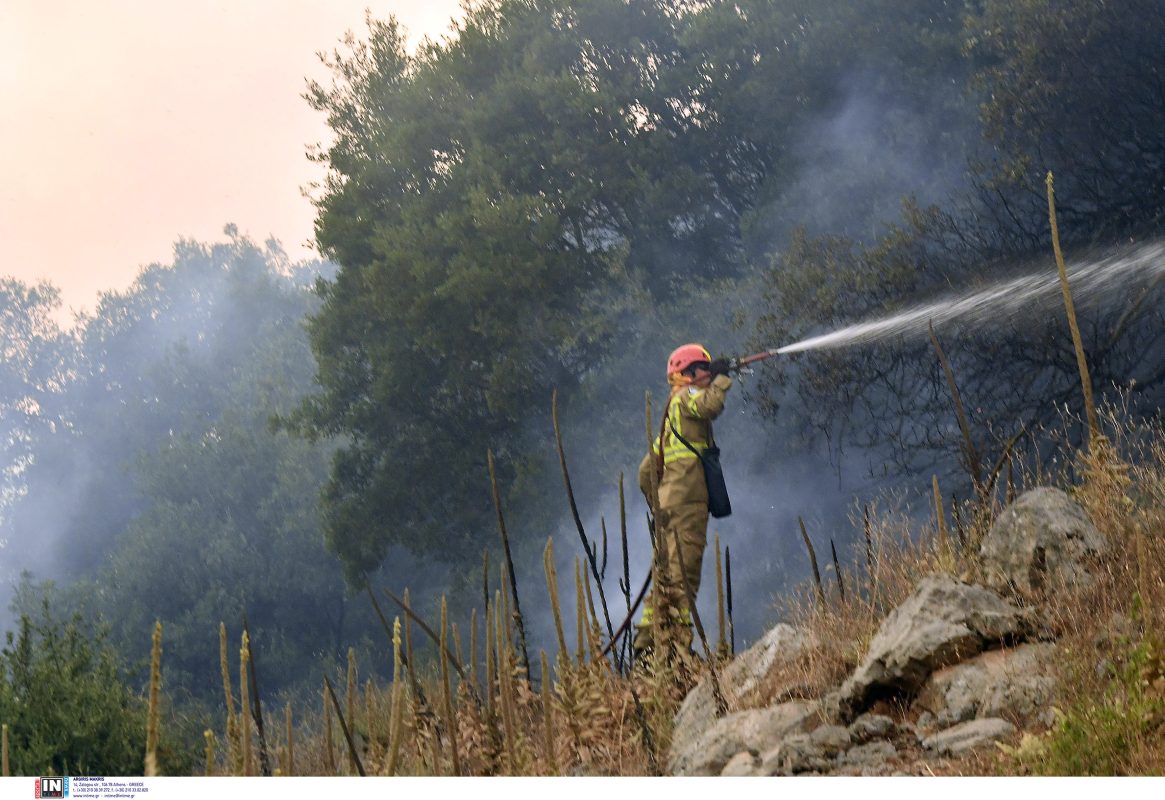 Φενεός Κορινθίας: Δορυφορική εικόνα αποκαλύπτει το μέγεθος της καταστροφής από την πυρκαγιά – «Στάχτη» χιλιάδες στρέμματα δάσους
