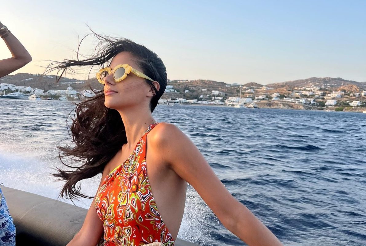 Η Αλεξάνδρα Νίκα ποζάρει στο Ιόνιο και εντυπωσιάζει