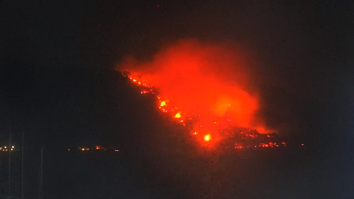Πυρκαγιά σε εξέλιξη στη Θάσο – Ενισχύονται οι δυνάμεις από την Καβάλα – ΒΙΝΤΕΟ