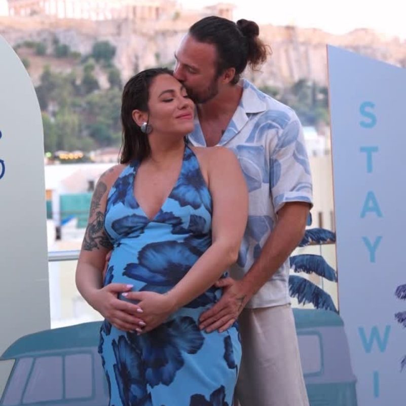 Συγκινημένη η Ευρυδίκη Βαλάνη – Η επιστροφή στο σπίτι με το νεογέννητο μωρό της