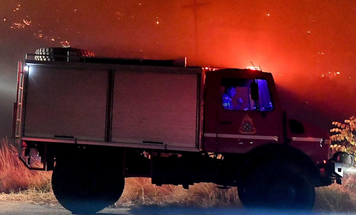 Πυρκαγιά στον Άγιο Στέφανο Λακωνίας – Μήνυμα από το 112