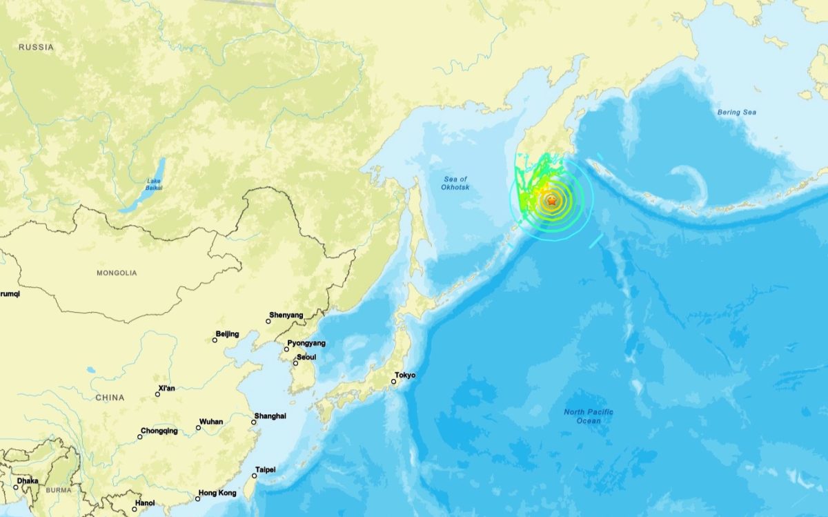 σεισμός Ρωσία