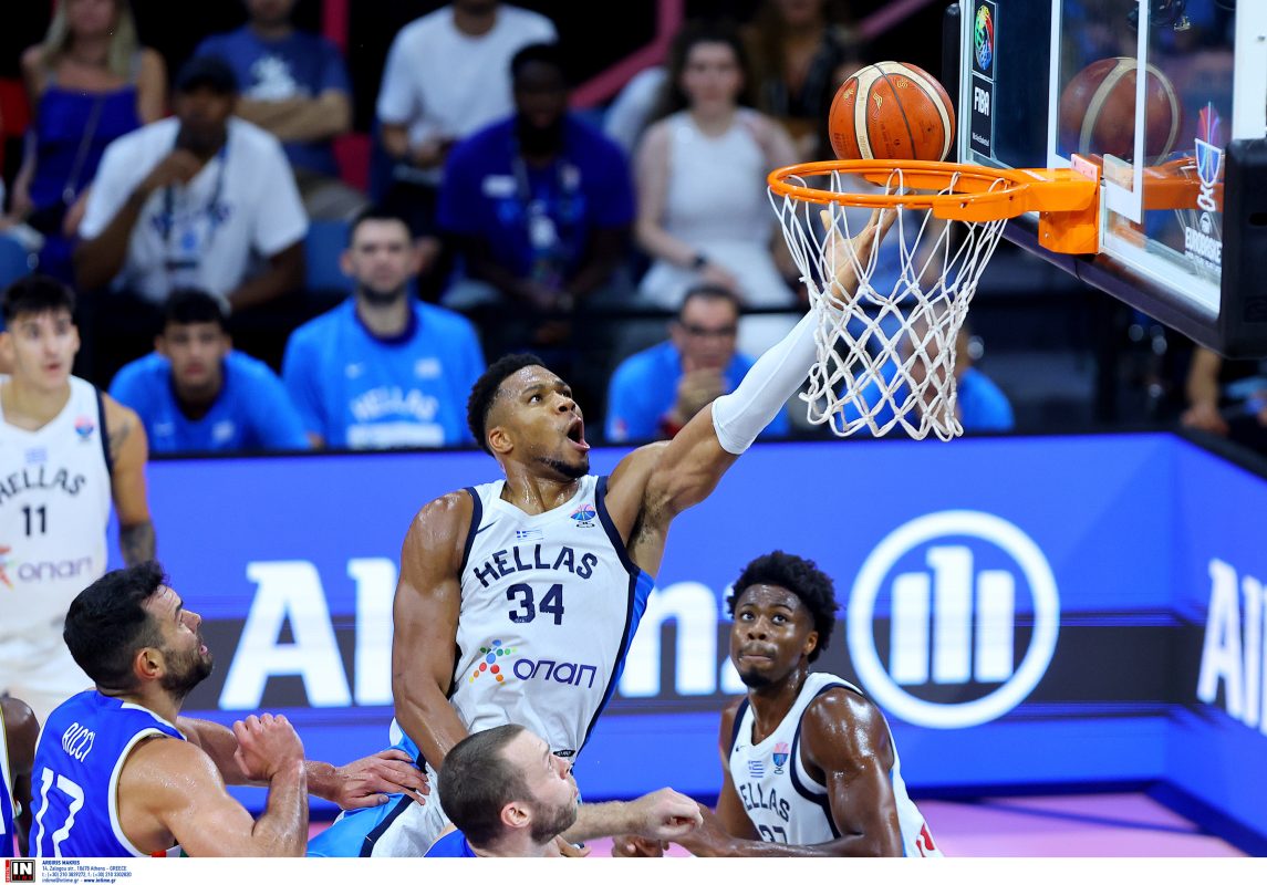 EuroBasket 2025: Οι καλύτερες στιγμές του Αντετοκούνμπο στη νικηφόρα πρεμιέρα της Εθνικής – ΒΙΝΤΕΟ