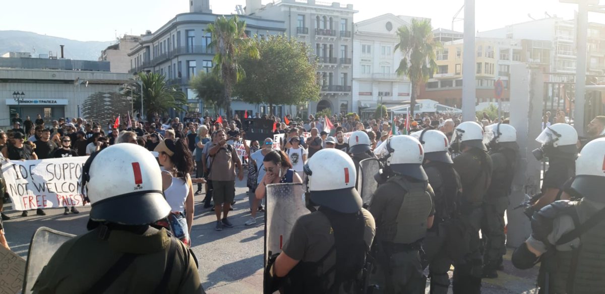 Βόλος: Επεισόδια για την άφιξη κρουαζιερόπλοιου με Ισραηλινούς τουρίστες