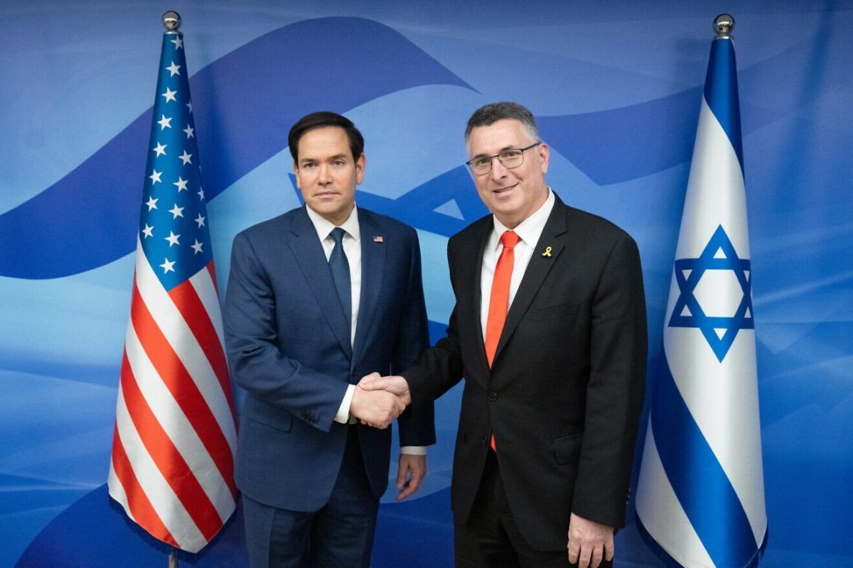 Οι ΥΠΕΞ των ΗΠΑ Ρούμπιο και του Ισραήλ Σάαρ συναντώνται εντός της ημέρας στην Ουάσιγκτον