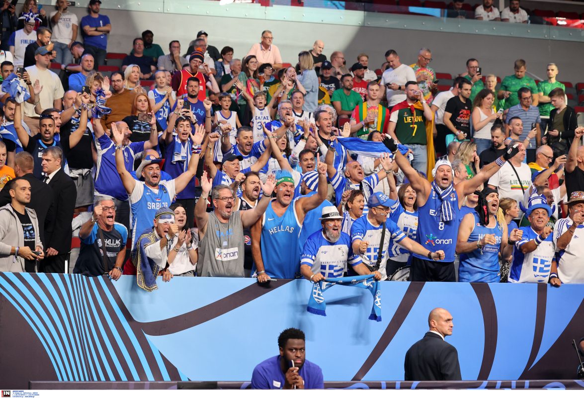 Εurobasket: Πανζουρλισμός στις πτήσεις τσάρτερ με τους φιλάθλους που θα βρεθούν στο πλευρό της Εθνικής – Απόψε η μάχη με την Τουρκία