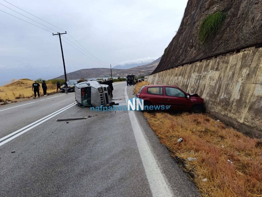 Τραγωδία στο Γαλαξίδι – Δύο νεκροί μετά από πλαγιομετωπική σύγκρουση αυτοκινήτων