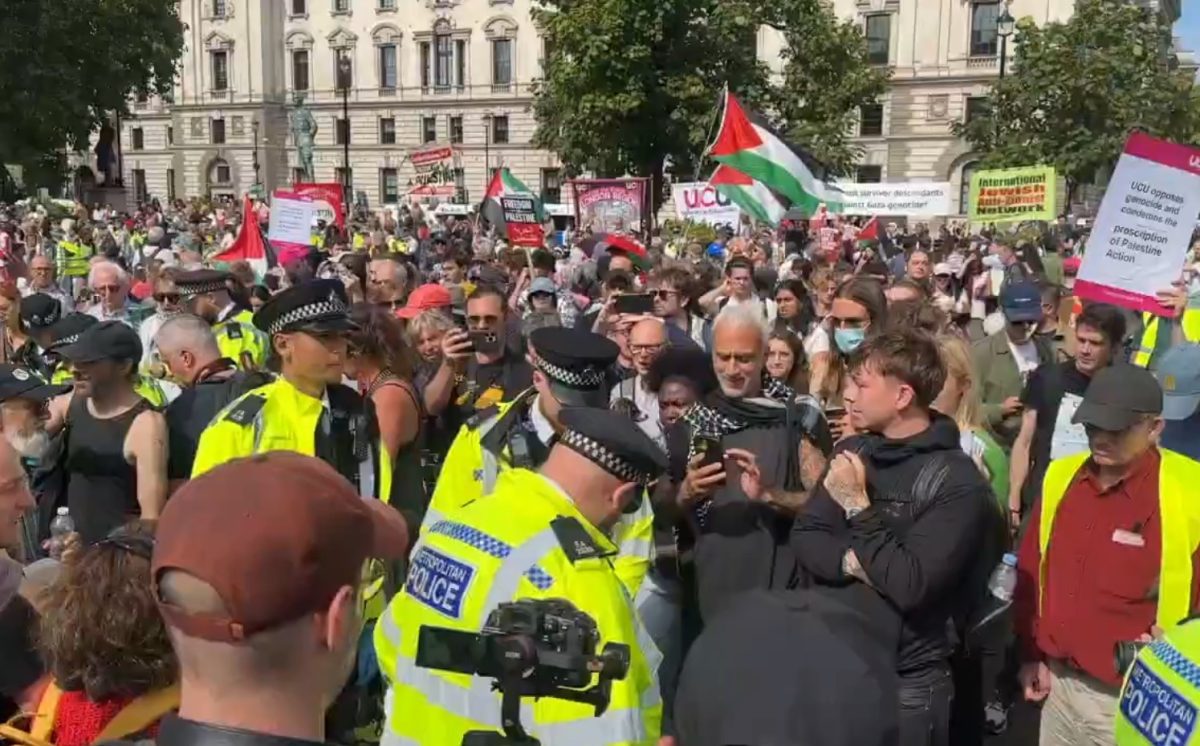 Λονδίνο: Πάνω από 400 συλλήψεις στη συγκέντρωση υποστήριξης στην Palestine Action