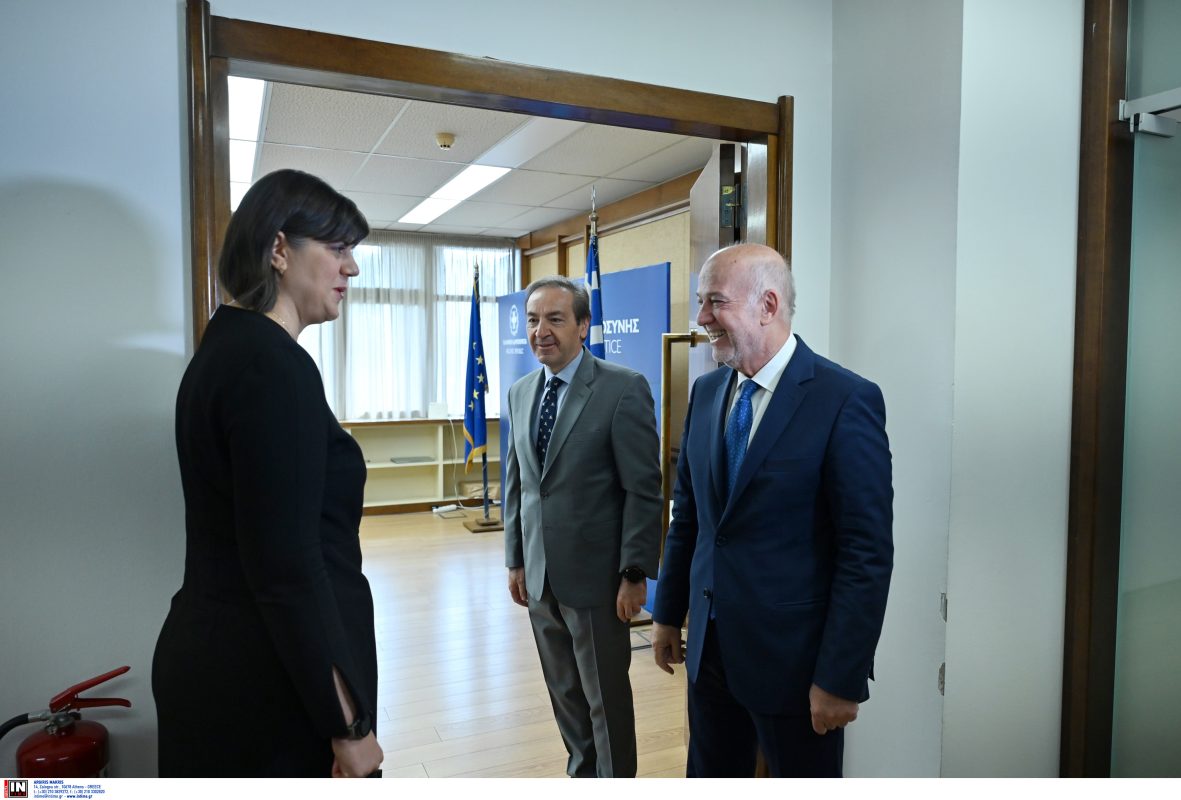 Συνάντηση Φλωρίδη με την Λάουρα Κοβέσι – Τι ζήτησε η επικεφαλής της Ευρωπαϊκής Εισαγγελίας