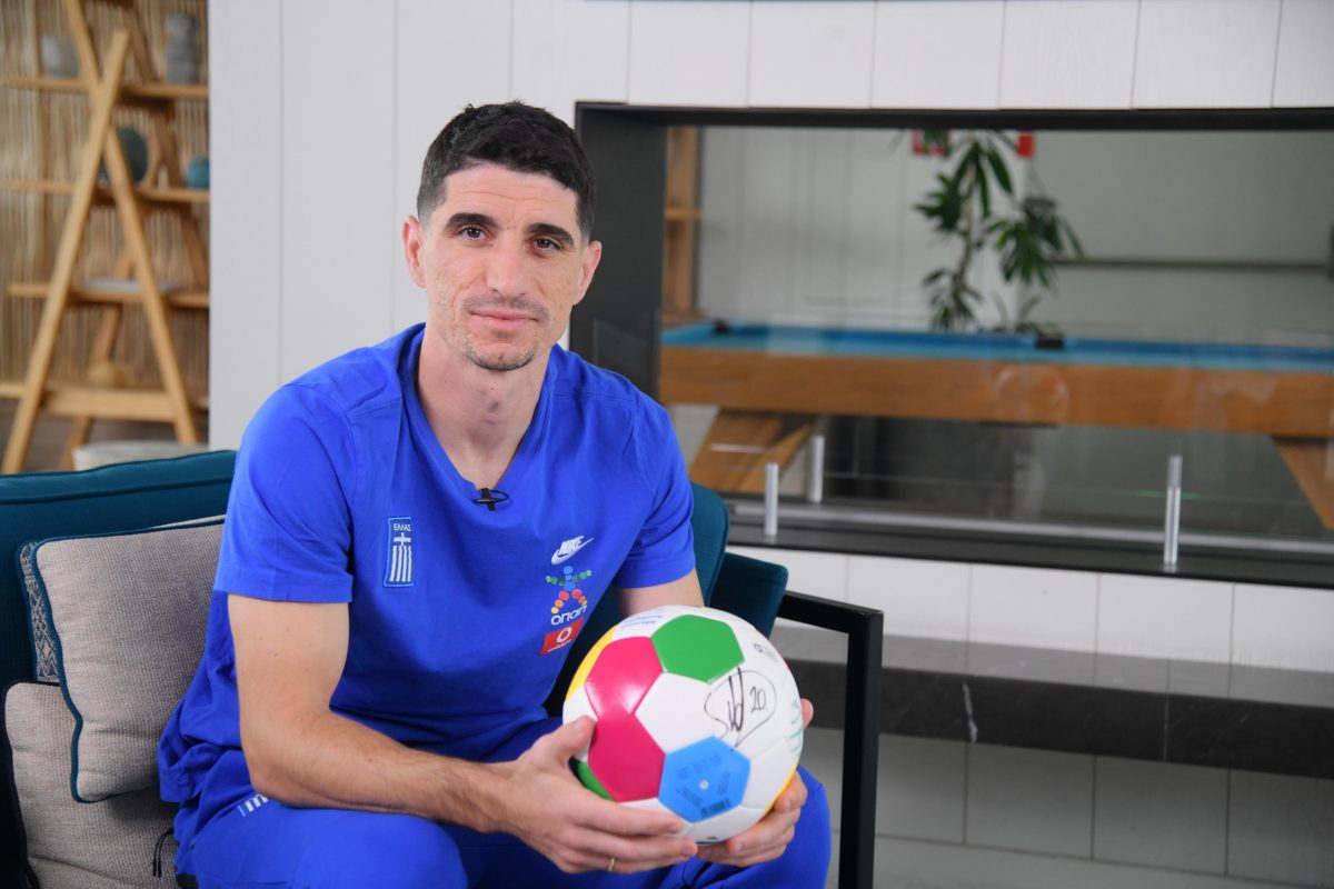 Ο Πέτρος Μάνταλος στο ΟΠΑΠ Game Time: Φανταστικό το κλίμα στην Εθνική, πάμε για τη νίκη στη Σκωτία