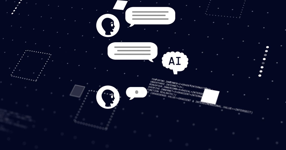 AI conversation social media