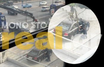 Μαρούσι: Οδηγός ΙΧ δεν είδε τα σκαλοπάτια και βρέθηκε στην... πλατεία - Βίντεο & φωτογραφίες