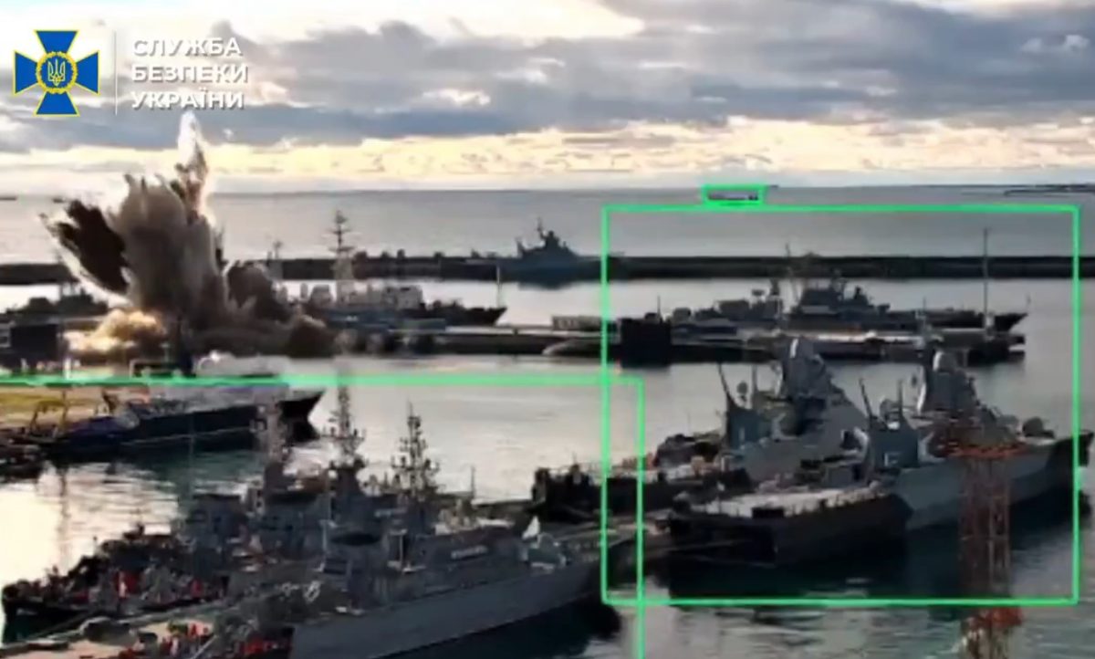 Ουκρανία: Το Κίεβο λέει ότι έπληξε ρωσικό υποβρύχιο στο Νοβοροσίσκ – BINTEO