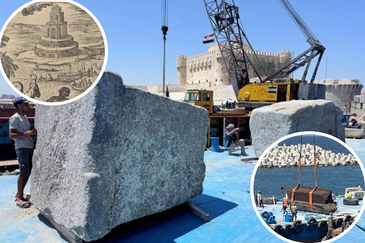Το μυστήριο γύρω από τον «Φάρο της Αλεξάνδρειας»: Το εύρημα που ανασύρθηκε από τον βυθό