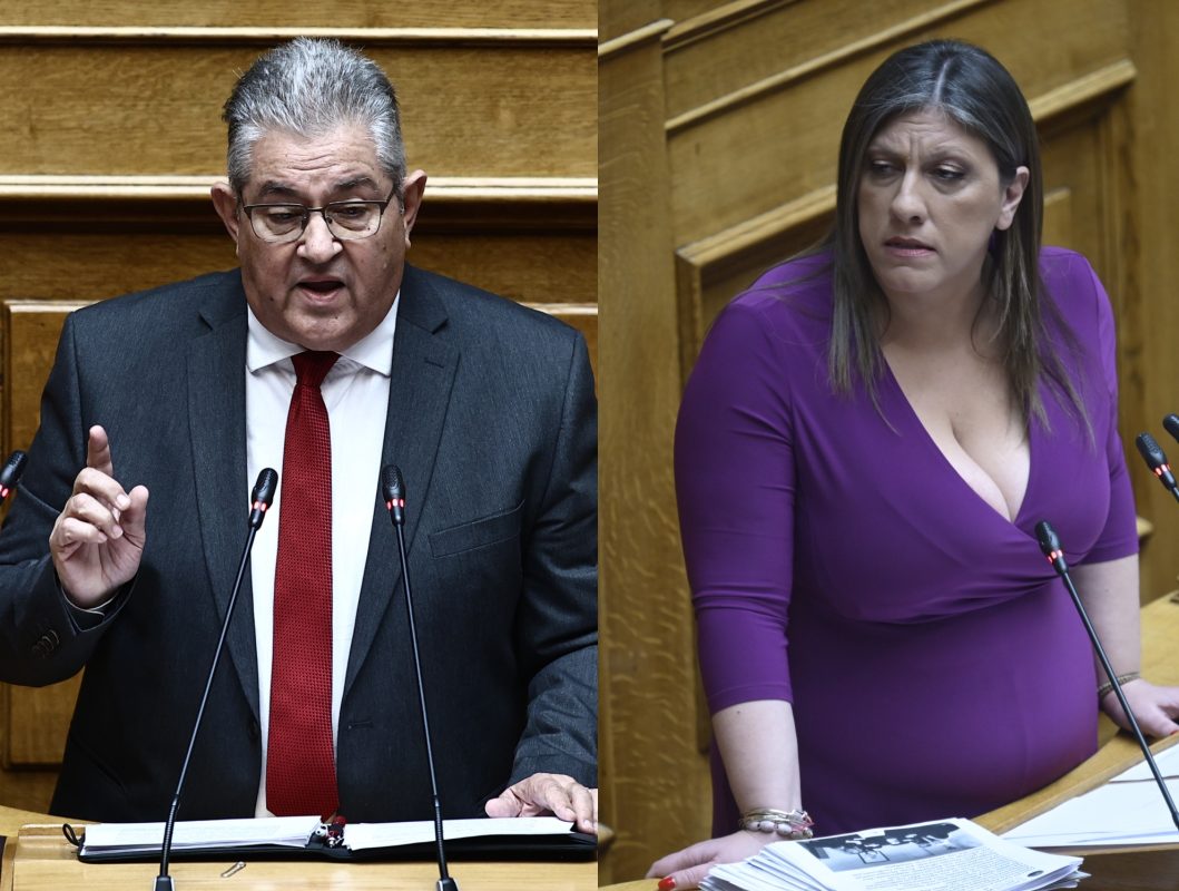 Βουλή: Επεισόδιο Κουτσούμπα-Κωνσταντοπούλου – «Λέτε ψέματα»-«Αλλά αυτή είστε»