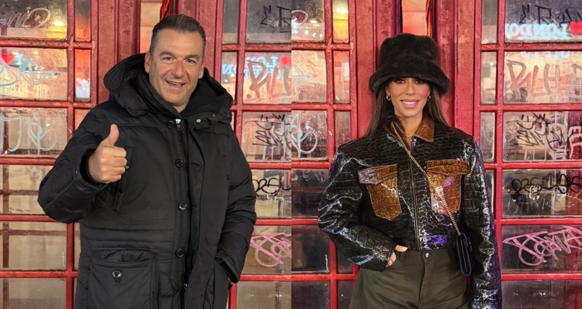 Γιώργος Λιάγκας – Μαρία Αντωνά: Ρομαντικό Σαββατοκύριακο στο στολισμένο Λονδίνο