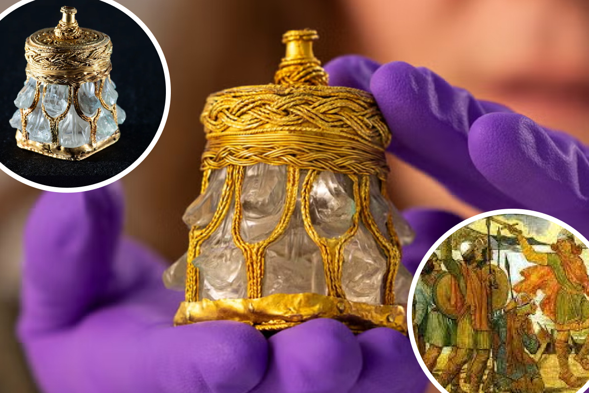 Το βάζο από χαλαζία, ο θησαυρός των Βίκινγκ και η χρυσή επιγραφή