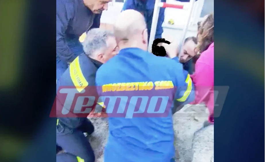 Λευκάδα: Αγοράκι 2 ετών έπεσε σε δεξαμενή – Το έσωσαν οι πυροσβέστες, καρέ καρέ η επιχείρηση
